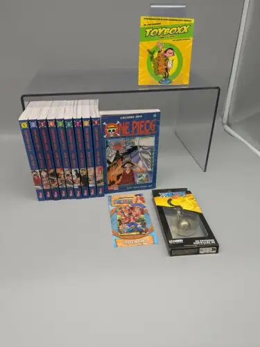 One Piece Band 1-10  Taschenbuch Z 1+ + Magnet + 3D Keychain  Carlsen Manga  B22