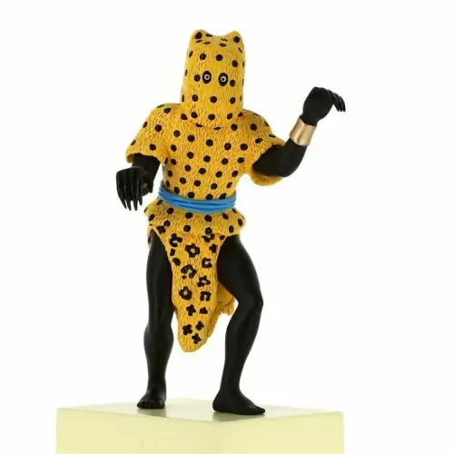 TIM & STRUPPI Tintin Leopard-man Museum Imaginaire Figur MOULINSART 46004 