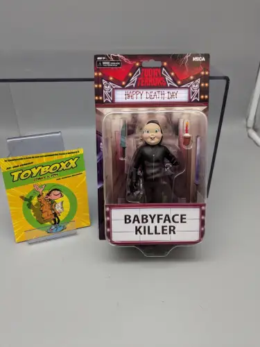 Neca Happy Deathday Toony Terrors  Babyface Killer Actionfigur 15 cm  2E