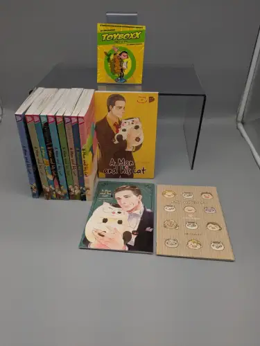 A Man and his Cat  Band 1-10+ 2 Extras   Manga cult Z: 1+ B24