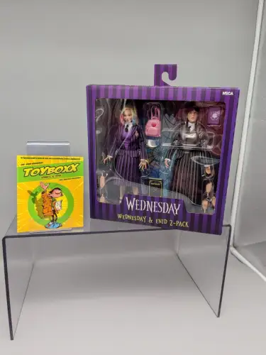 Neca Wednesday 2er Pack Wednesday Addams (Nevermore Uniform) and Enid 20 cm 2C