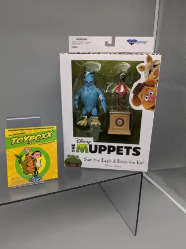 Die Muppets Select   Sam the Eagle & Rizzo the Rat 13 cm Diamond  1I