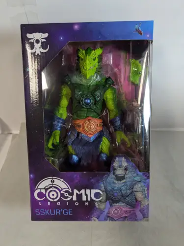 Cosmic Legions Outpost Zaxxius   Sskur'ge (Ogre-scale) 15 cm Four Horsemen 2G