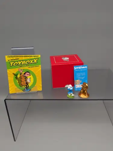 DIE SCHLÜMPFE  Schlumpf mit  Tuba PIXI 5362 Metall Figur