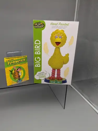 NECA Sesamstraße Bibo 23 cm  Head Knocker Wackelkopf-Figur    2E