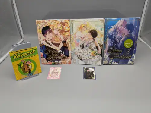 Manga Saving my Sweetheart  Band 1-3 inl. Card  Carlsen  Z: 1+ / Neu B22