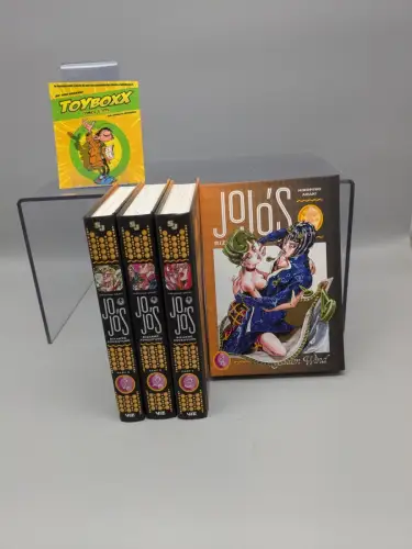 Manga  JoJo’s Bizarre Adventure Band 1-4 englisch Shonen Jump B22