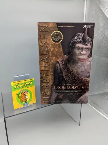 Ray harryhausen Troglodyte Deluxe Version 30 cm  Soft Vinyl Statue  Star ACE LAD
