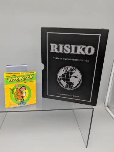 Risiko Vintage Buch Edition  deutsch Gesellschaftsspiel Hasbro F19