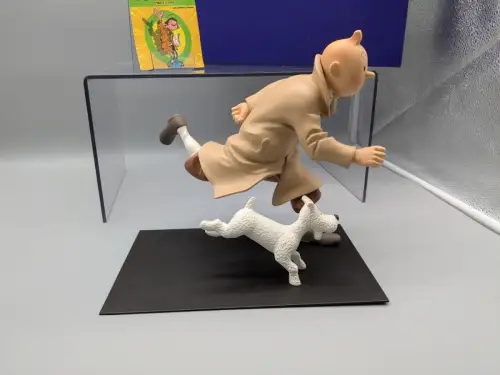 Tintin Tim und Struppi rennend 1997 Moulinsart 45101 lim. mit Box