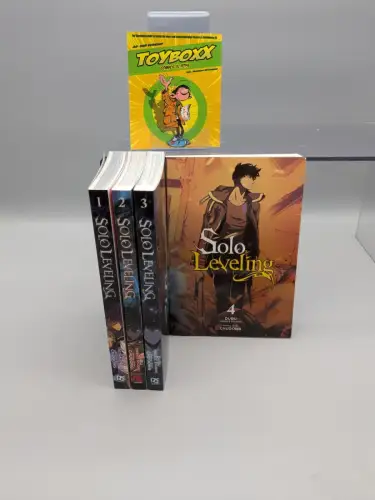 Manga Solo Leveling Band 1-4 englisch older Teen   B23
