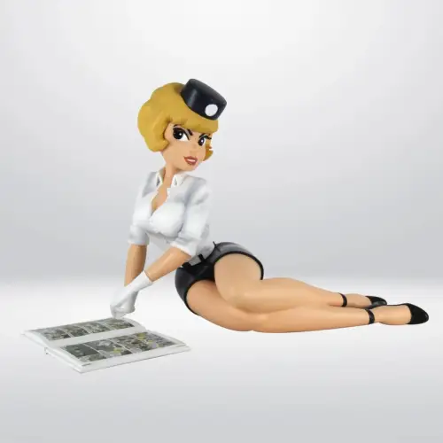 Natascha  macht eine Lesepause Kunstharz Figur Statue Collectoys 15cm