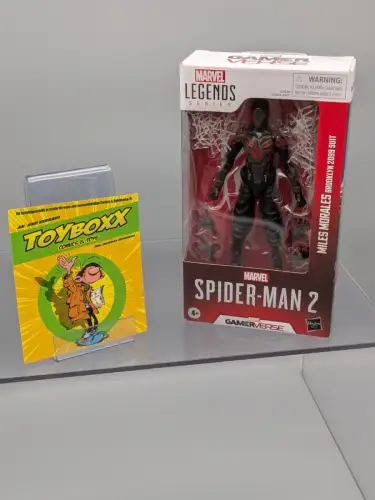 Spider-Man 2 Marvel Legends Gamerverse Miles Morales  Brooklyn 2099  Hasbro 1B