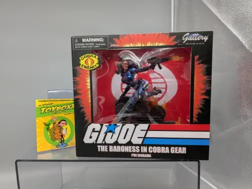 G.I. Joe Gallery Baroness SDCC 2023 Exclusive PVC Statue 25 cm DIMAOND SELECT 2G
