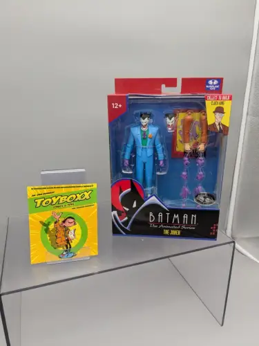 DC Batman Animated Series Joker Blue Suit Platinum Edition Wave 7 McFarlane 2B