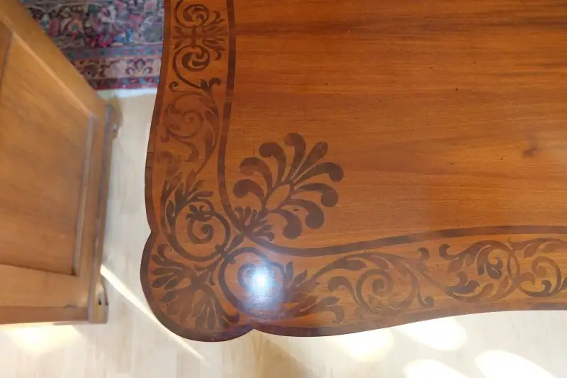 wunderschön restaurierter Biedermeier Schreibtisch 2
