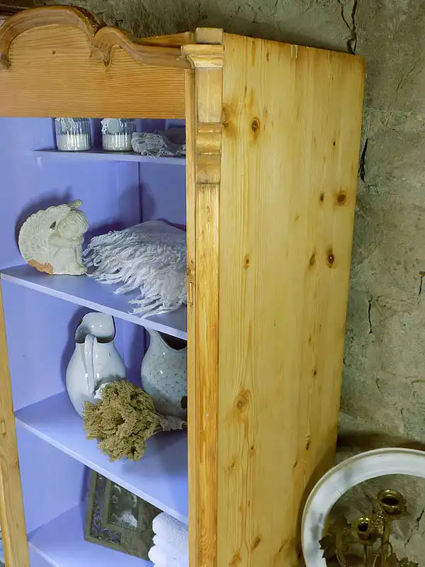 antiker Geschirrschrank Bücherschrank Vitrine Bücherstellage


 2