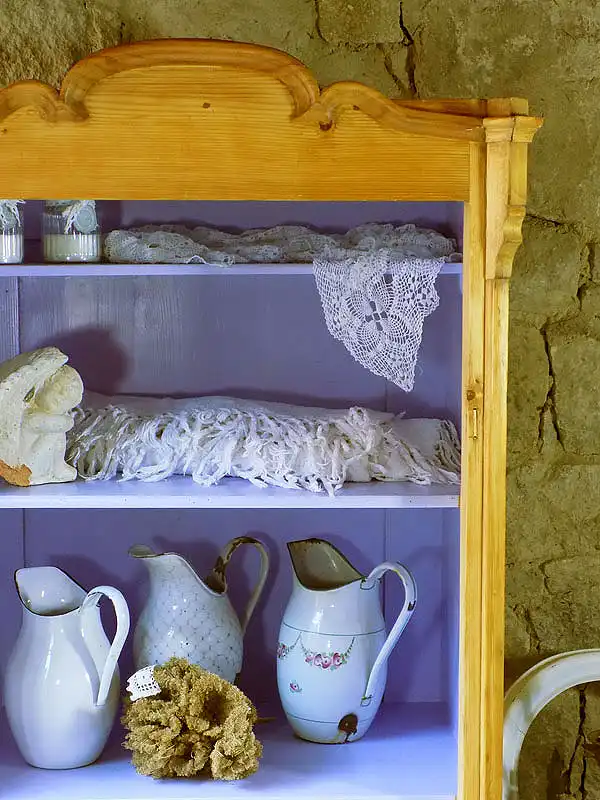 antiker Geschirrschrank Bücherschrank Vitrine Bücherstellage


 3