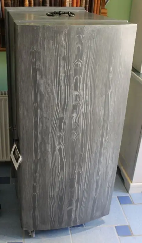 BARSCHRANK AUS DECKELTRUHE um 1880 1