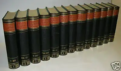 Der große Brockhaus, 16. Auflage in 13 Bänden, Goldschnitt