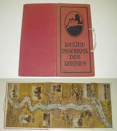 Relief-Panorama des Rheins, Kleine farbige Taschenausgabe