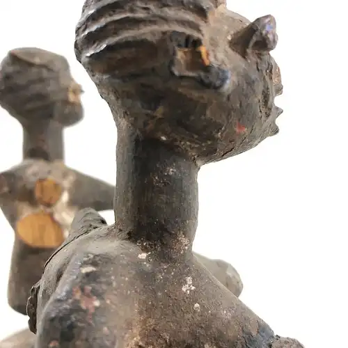 Afrika - Nigeria - Antike Skulptur 2 Frauen