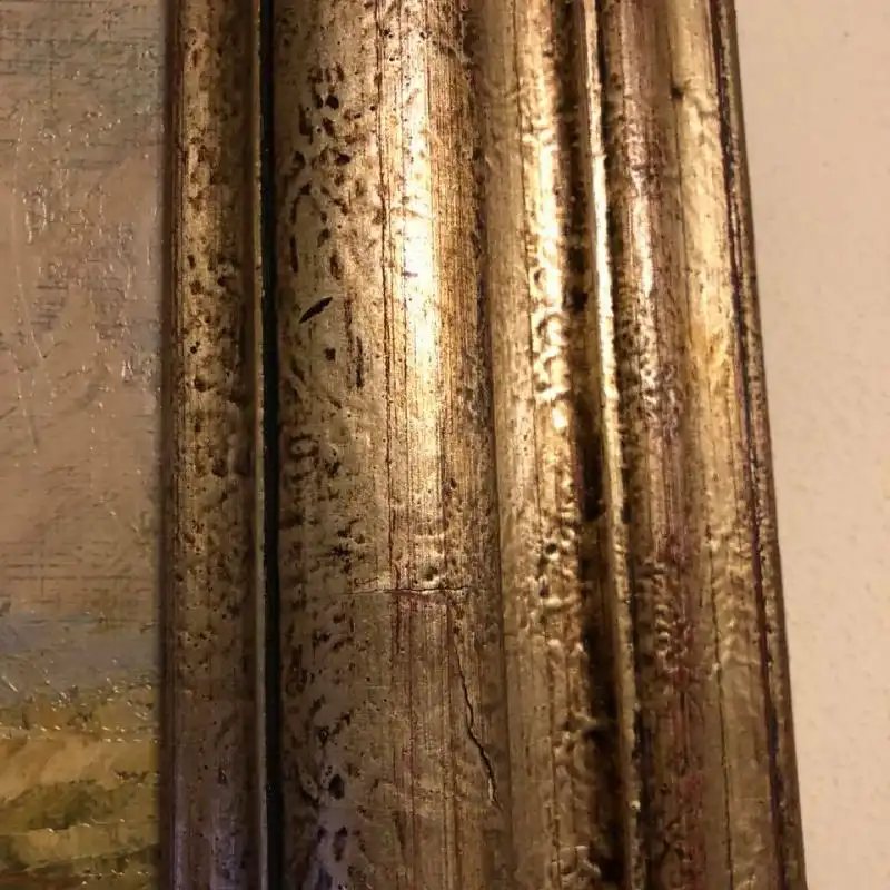 Ölgemälde um 1940 - Frau mit Hut - Sommer 4