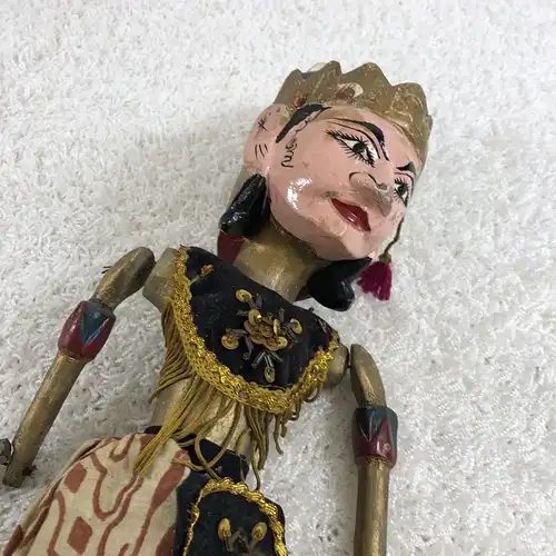 Wayang-Golek Indonesien Stabpuppe