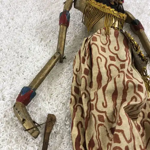 Wayang-Golek Indonesien Stabpuppe