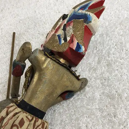 Wayang-Golek Indonesien Stabpuppe