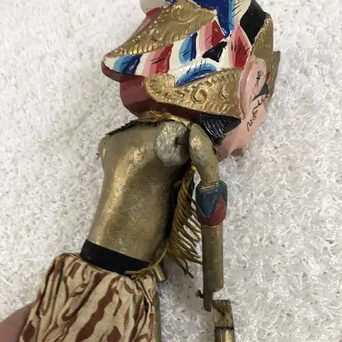 Wayang-Golek Indonesien Stabpuppe