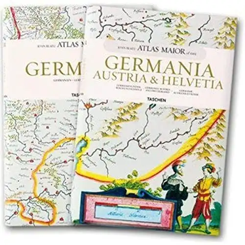 Peter van der Krogt, Joan Blaeu: Germania, Austria & Helvetia - Joan Blaeu Atlas Maior of 1665. 