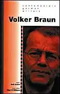 Jucker, Rolf: Volker Braun - Reihe:Contemporary german writers. 