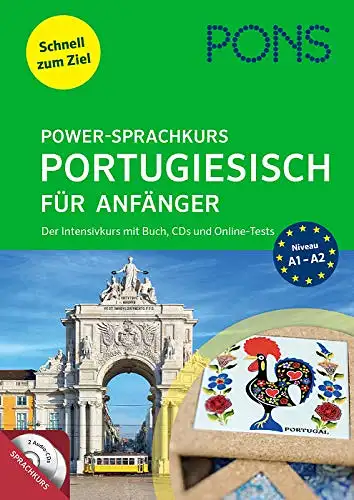 Simone Sabino Becker, Regina Lino Roeßle: Portugiesisch für Anfänger - Power-Sprachkurs. Der Intensivkurs mit Buch, CDs und Online-Tests. 