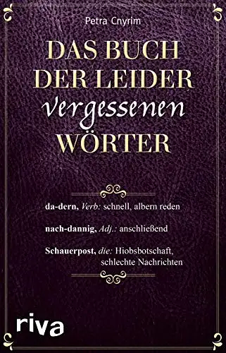 Cnyrim, Petra: Das Buch der leider vergessenen Wörter. 