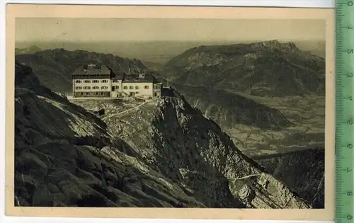 Watzmannhaus 1924Verlag: H. Gutjahr, Ramsau, Postkarteohne Frankatur  und Stempel, RAMSAU   19. Jul. 24MIT BEFÖRDERUNGSS