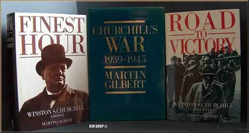 2 x Gebundene Ausgaben im Schuber Winston S. Churchill