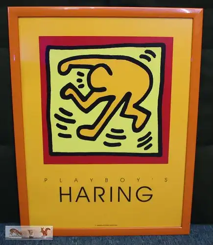 Keith HaringPlayboy&acute;s, HARINGSPECIAL EDITIONS LIMITED 1991gerahmt 65 x 50 cmZustand: Gut Wir haben ständig altes C