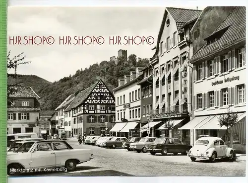 Marktplatz mit Kastelburgum 1950/1960 Verlag: karl Alber, Freiburg Nr. 4538  Postkarte unbenutzte Karte ,    Erhaltung: