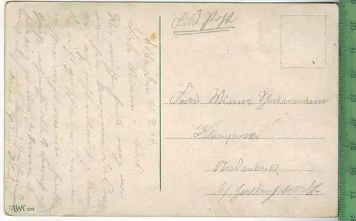 Köln, Flora- 1914- Verlag: ------, FELD-  POSTKARTE-ohne Frankatur, ohne  Stempel,    15.9.14  gelaufen.Erhaltung: I-II,