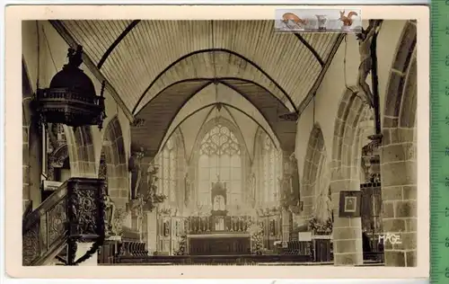 Guimilliau (Finstere) Interieur de I`Eglise, Verlag: Jean Caly,  POSTKARTE, Erhaltung: I-II, unbenutzt