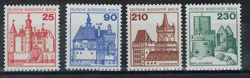 1987, 16.Nov./1979, 14.Febr., Industrie und Technik (II),    582**- 590**, Satz, 4 W., Zustand: Pracht, ungeprüft,