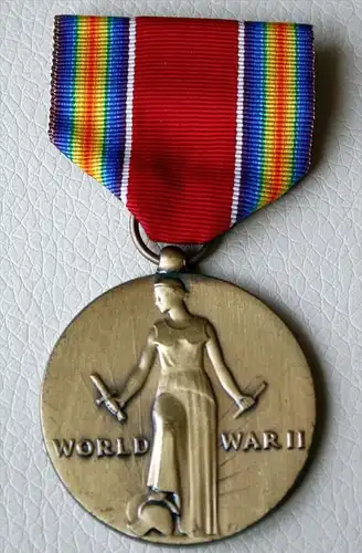 Orden Amerika, World War II, Victory Medal+Zustand; sehr Gut