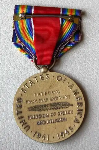 Orden Amerika, World War II, Victory Medal+Zustand; sehr Gut
