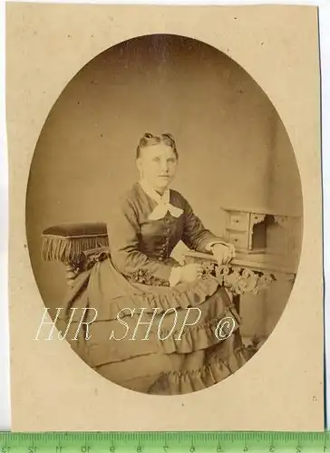 Junge Frau vor 1900 Gr.. Format, s/w., I-II,