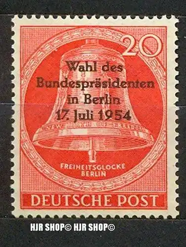 1954, Wahl des Bundespräsidenten, 118**