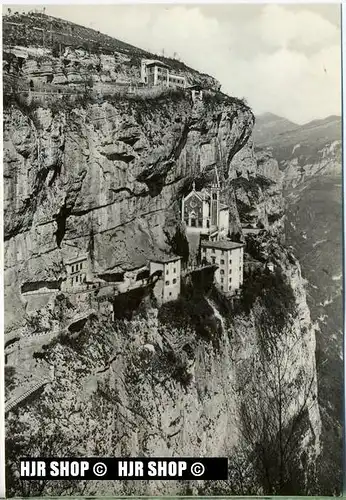 um 1950/1960 Ansichtskarte  „ Santuario Madonna della Corona“ , ungebrauchte Karte