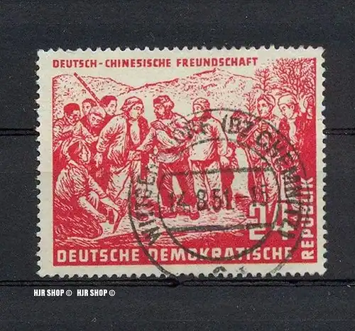 1951, Deutsch-chinesische Freundschaft, MiNr. 287 gest.