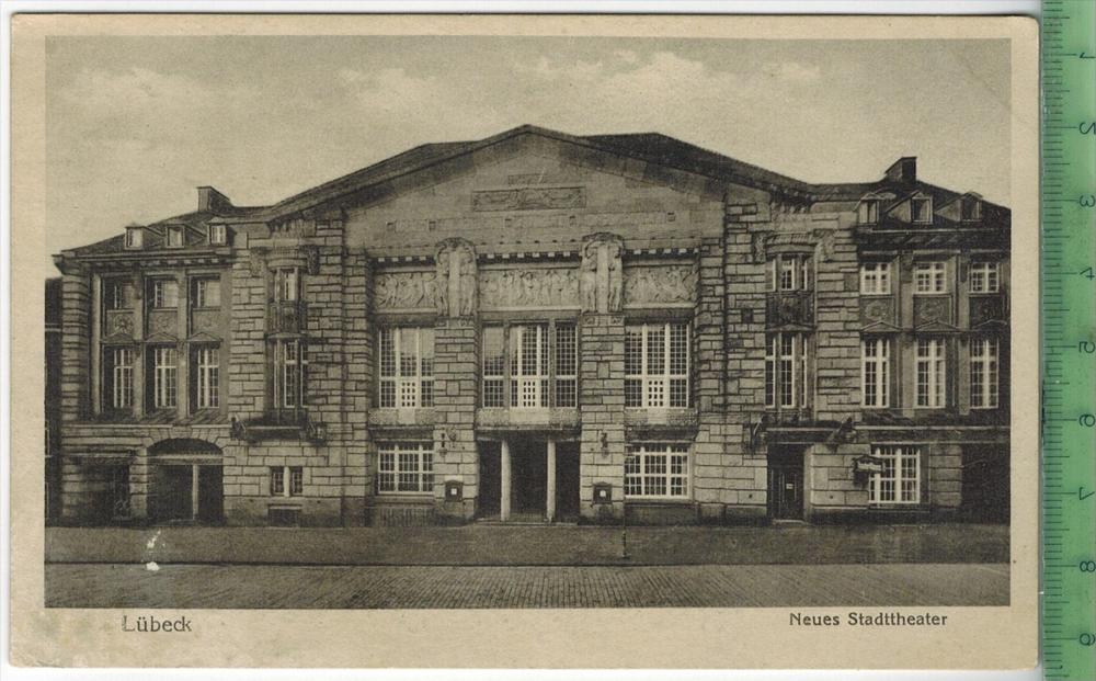 Lubeck Neues Stadttheater Verlag Rudolph Karstadt Lubeck Postkarte Erhaltung I Ii Ruckseite Beschrieben Karte Wird Nr Oldthing A