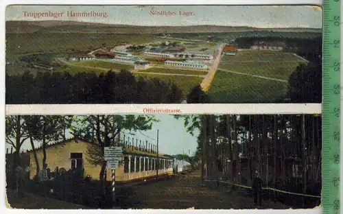 Truppenlager, Hammelburg, 1914,  Verlag: ---------,  Postkarte ohne  Frankatur,  Stempel, HAMMELBURG 12.12.14